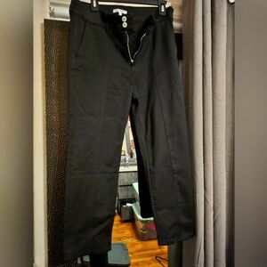 STS Black Chino Pants Caroline Midrise Size 31